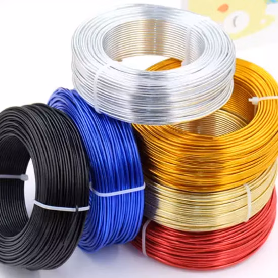 0.16mm 0.18mm Roll Rectangular Flat Round Building Alloy Electrical Aluminium Copper Clad Cable Aluminum Steel Blasting Coated Welding Wire for Motor Generator